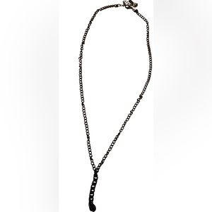 Black Chain Necklace